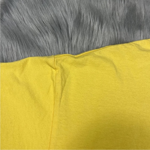 Y2K Vintage Spam Miracle Meat Yellow T Shirt - Picture 9 of 11